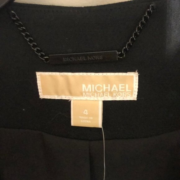 Michael Michael Kors Open-Front Beaded Blazer - Picture 10 of 12